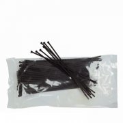 Kabelbinder schwarz für Elektromaterial, Leuchtmittel + Lampen