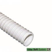 Ø 150 mm SOFT System: Abluftschlauch + Schellen für Abluft + Zuluft Technik = Rund 150 mm, Kanal 222 x 89 mm
