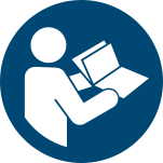 Bild: .Lesen von Sicherheitshinweisen